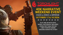 40K Narrative Weekend Event [Oct 17-18 2026]