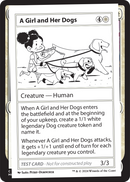 A Girl and Her Dogs [Mystery Booster 2]