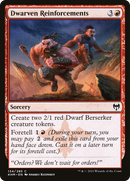 Dwarven Reinforcements (KHM-134) [Kaldheim] Foil