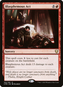 Blasphemous Act (CMR-162) [Commander Legends]