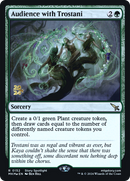 Audience with Trostani (PRE-152) [Murders at Karlov Manor Promos] Foil