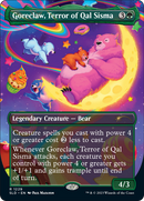 Goreclaw, Terror of Qal Sisma (SLD-1229) (Borderless) [Secret Lair Drop]