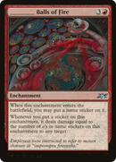 _____ Balls of Fire (Galaxy Foil) (UNF-386) [Unfinity] Foil