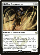 Hidden Dragonslayer (PRE-023) [Dragons of Tarkir Promos] Foil