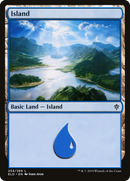 Island (ELD-254) [Throne of Eldraine] Foil