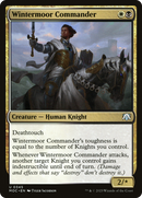 Wintermoor Commander (MOC-345) [March of the Machine Commander]