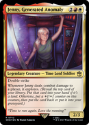Jenny, Generated Anomaly (Surge Foil) (WHO-742) [Doctor Who] Foil