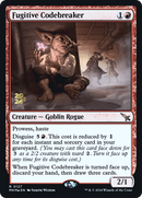 Fugitive Codebreaker (PRE-127) [Murders at Karlov Manor Promos] Foil