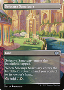 Selesnya Sanctuary (Borderless) (2X2-411) [Double Masters 2022] Foil