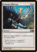 Solemn Offering (M11-032) [Magic 2011]
