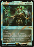 Szarekh, the Silent King (Display Commander) (Surge Foil) - Thick Stock (40K-177) [Warhammer 40,000 Commander] Foil