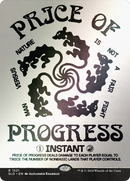 Price of Progress (Rainbow Foil) (SLD-1521★) (Showcase) (Borderless) [Secret Lair Drop] Foil