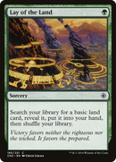 Lay of the Land (CN2-185) [Conspiracy: Take the Crown] Foil