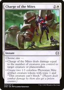 Charge of the Mites (ONE-006) [Phyrexia: All Will Be One] Foil