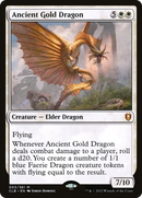Ancient Gold Dragon (CLB-003) [Commander Legends: Battle for Baldur's Gate] Foil