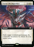 Excise the Imperfect (Extended Art) (MOC-101) [March of the Machine Commander] Foil