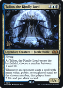 Talion, the Kindly Lord (PRE-215) [Wilds of Eldraine Promos] Foil