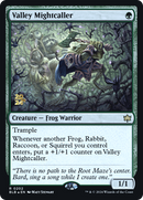 Valley Mightcaller (PRE-202) [Bloomburrow Promos] Foil