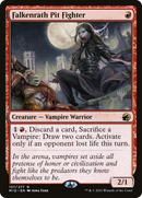 Falkenrath Pit Fighter (PPMID-137P) [Promo Pack: Innistrad: Midnight Hunt Promos] Foil