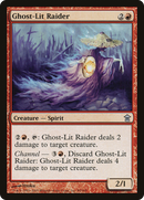 Ghost-Lit Raider (SOK-099) [Saviors of Kamigawa]