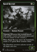 Rural Recruit (DBL-483) [Innistrad: Double Feature] Foil