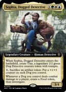 Sophia, Dogged Detective (Extended Art) (MKC-319) [Murders at Karlov Manor Commander]