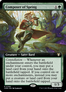 Composer of Spring (Extended Art) (CMM-769) [Commander Masters]