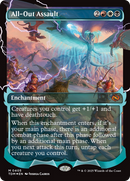 All-Out Assault (Showcase) (TDM-405) [Tarkir: Dragonstorm] Foil