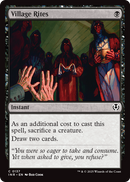 Village Rites (INR-137) [Innistrad Remastered] Foil