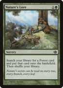 Nature's Lore (DDD-017) [Duel Decks: Garruk vs. Liliana]