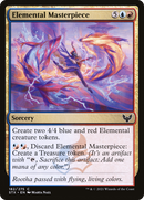 Elemental Masterpiece (STX-182) [Strixhaven: School of Mages] Foil