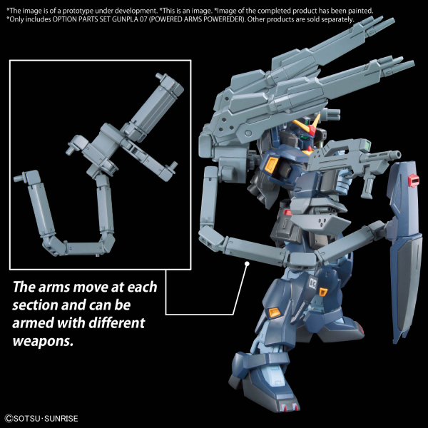 Gundam Option Parts: 07 Powered Arms Powereder