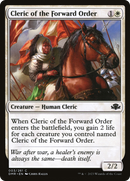 Cleric of the Forward Order (DMR-003) [Dominaria Remastered] Foil