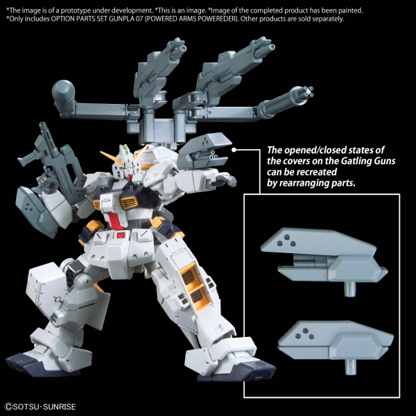 Gundam Option Parts: 07 Powered Arms Powereder [Sep 2024]