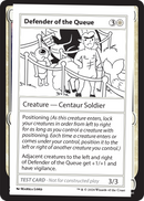 Defender of the Queue [Mystery Booster 2]