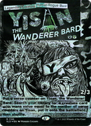 Yisan, the Wanderer Bard (SLD-1196) (Borderless) [Secret Lair Drop] Foil