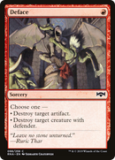 Deface (RNA-098) [Ravnica Allegiance] Foil