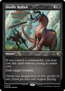 Deadly Rollick (Foil Etched) (CMM-507) [Commander Masters] Foil
