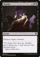 Murder (CMR-134) [Commander Legends] Foil