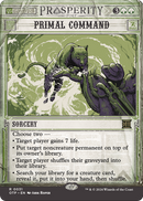 Primal Command (OTP-031) (Showcase) (Borderless) [Breaking News]