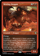 Nesting Dragon (Foil Etched) (CMM-546) [Commander Masters] Foil