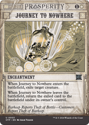 Journey to Nowhere (OTP-003) (Showcase) (Borderless) [Breaking News] Foil
