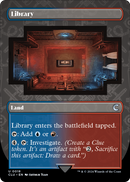 Library (Borderless) (CLU-018) [Ravnica: Clue Edition]