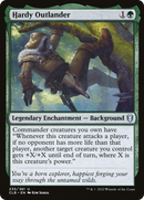 Hardy Outlander (CLB-235) [Commander Legends: Battle for Baldur's Gate] Foil