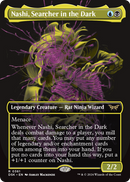 Nashi, Searcher in the Dark (Showcase) (DSK-361) (Borderless) [Duskmourn: House of Horror]