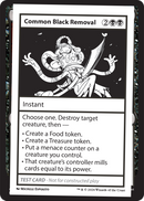 Common Black Removal [Mystery Booster 2]