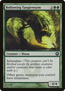 Bellowing Tanglewurm (SOM-111) [Scars of Mirrodin] Foil