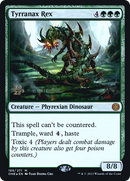 Tyrranax Rex (PRE-189) [Phyrexia: All Will Be One Promos] Foil
