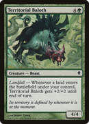 Territorial Baloth (ZEN-188) [Zendikar] Foil