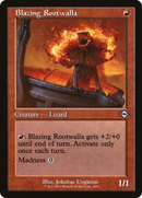 Blazing Rootwalla (Retro Frame) (MH2-404) [Modern Horizons 2] Foil